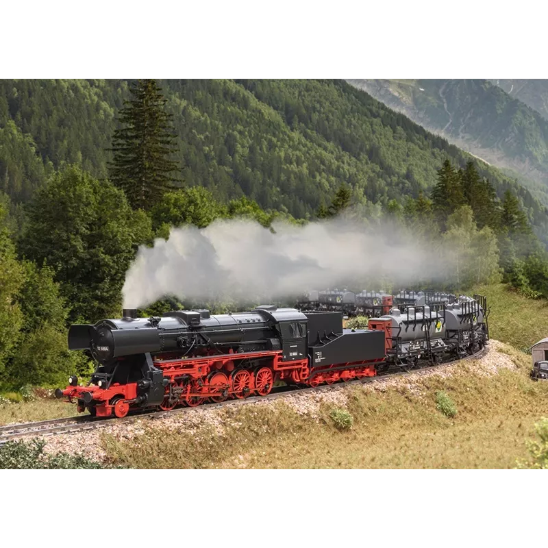 Märklin 039535 H0 höyryveturi BR 52, DB runkotenderillä