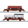 Märklin 45042 H0 2-osainen tavaravaunusarja Zirkus Busch DR