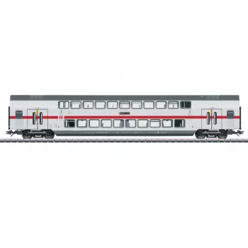 Märklin 43486 H0 IC2 kaksikerroksinen väli vaunu DApza 687.2 1. luokka