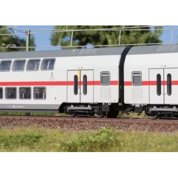 Märklin 43486 H0 IC2 kaksikerroksinen väli vaunu DApza 687.2 1. luokka