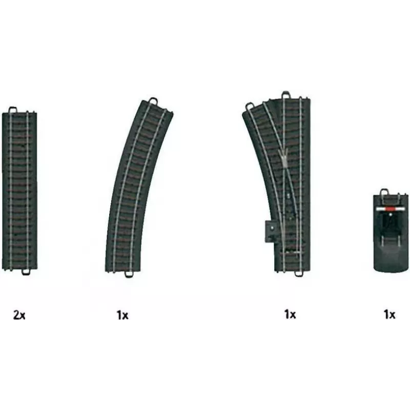 Märklin C-raiteen laajennuspakkaus C1 – mittakaava H0 (24900)