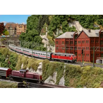 Märklin 43765 HO mittakaava DB AG Bpmz 295.4 suurtilavaunu matkustajavaunu
