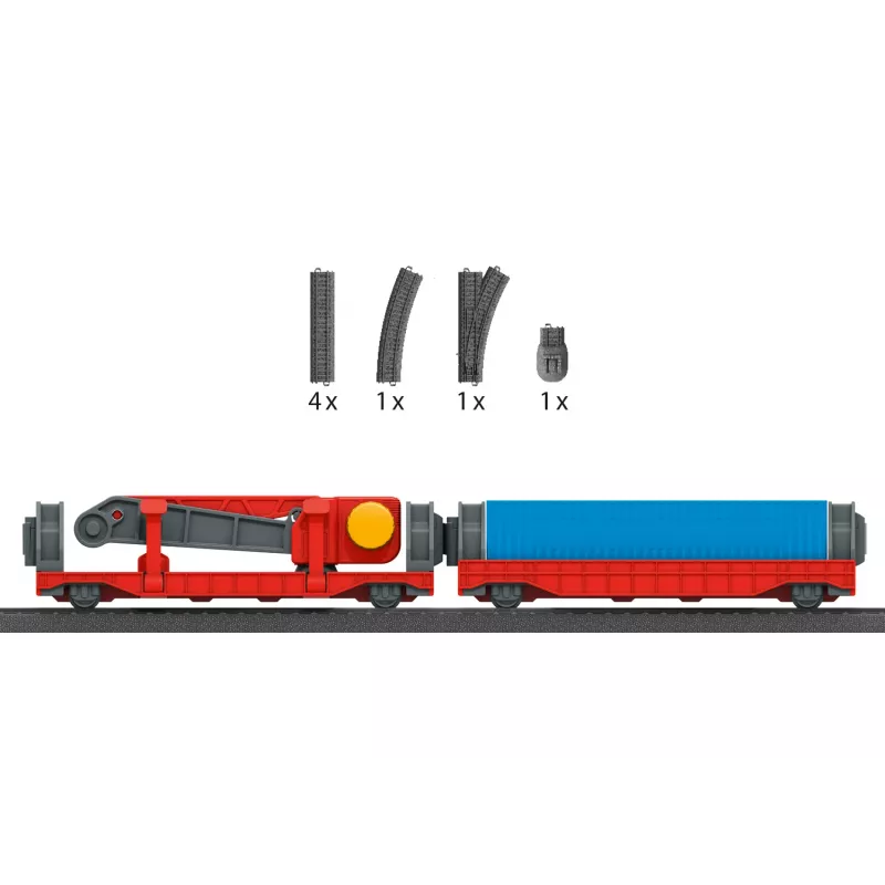 Märklin World 44347 H0 laajennuspakkaus Lastaus nosturivaunulla