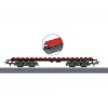 Märklin 44734 H0 rakennuspalikkavaunu, musta/punainen