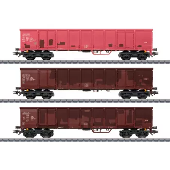 Märklin 047188 H0 pylväsvaunu puukuormalla, aikakausi IV DB, 3-johdin AC