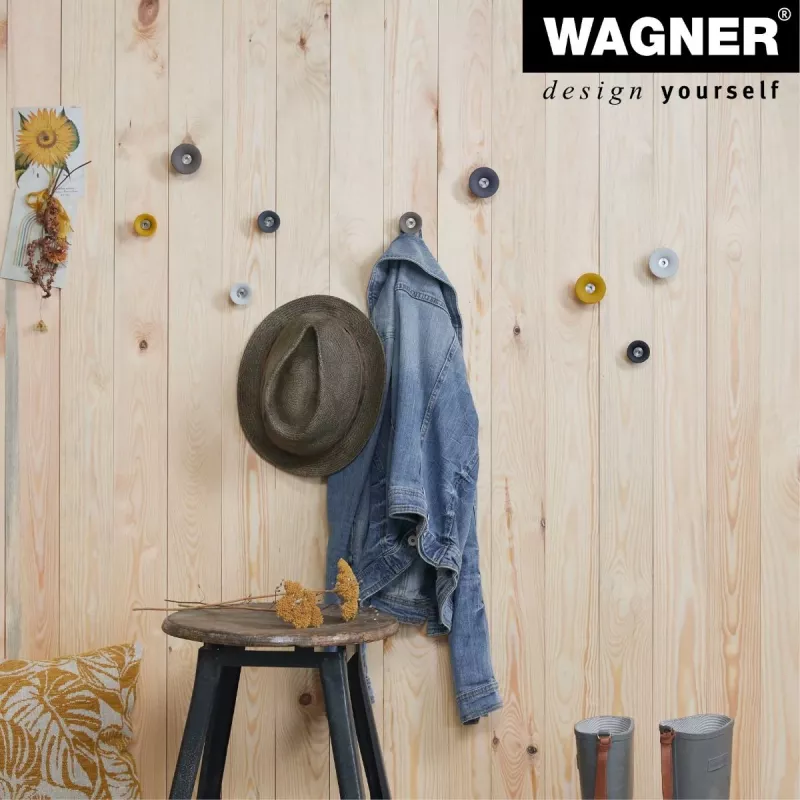 Wagner design yourself TULIP naulakko GH 0301, 1 koukku, musta 17030121