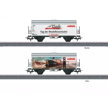 Märklin 044226 H0 katettu tavaravaunu 'Tag der Modellbahn 2025'