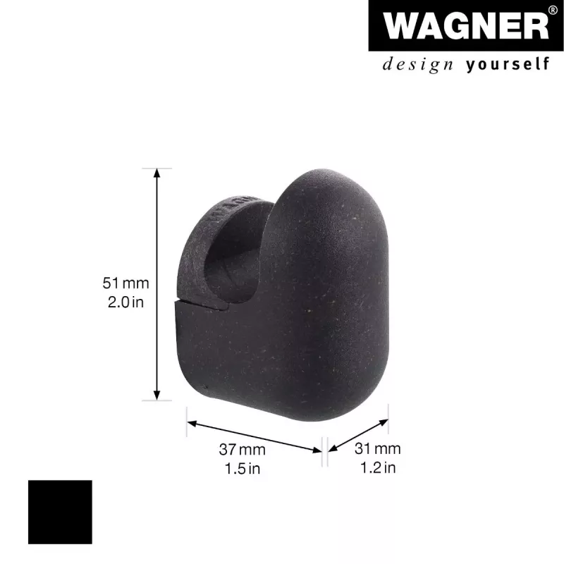 Wagner design yourself PILL vaatenaulakko musta 1 kpl (WH 0401) 17040121