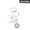 Wagner EH 5225 15522511 ovistoppari, muovi