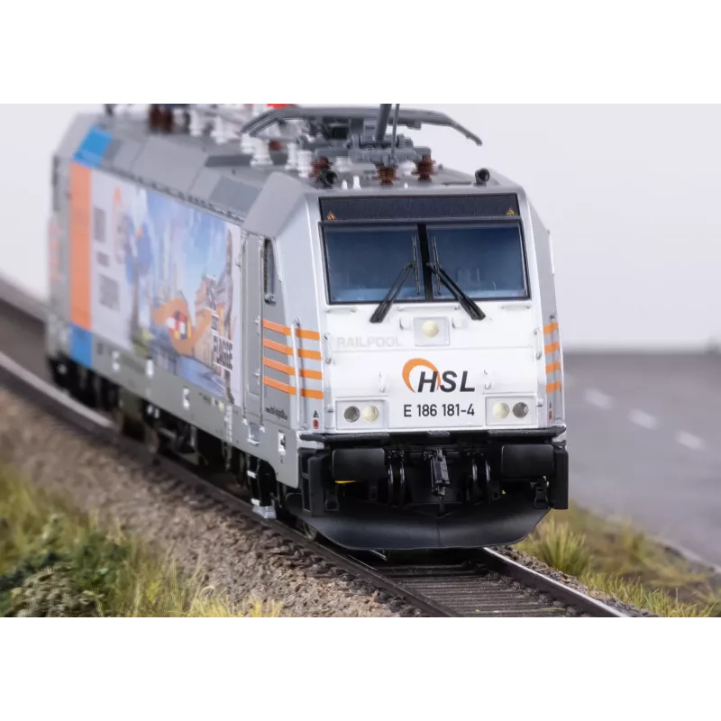 Märklin 38803 H0 sähköveturi BR 186 HSL Logistikilta