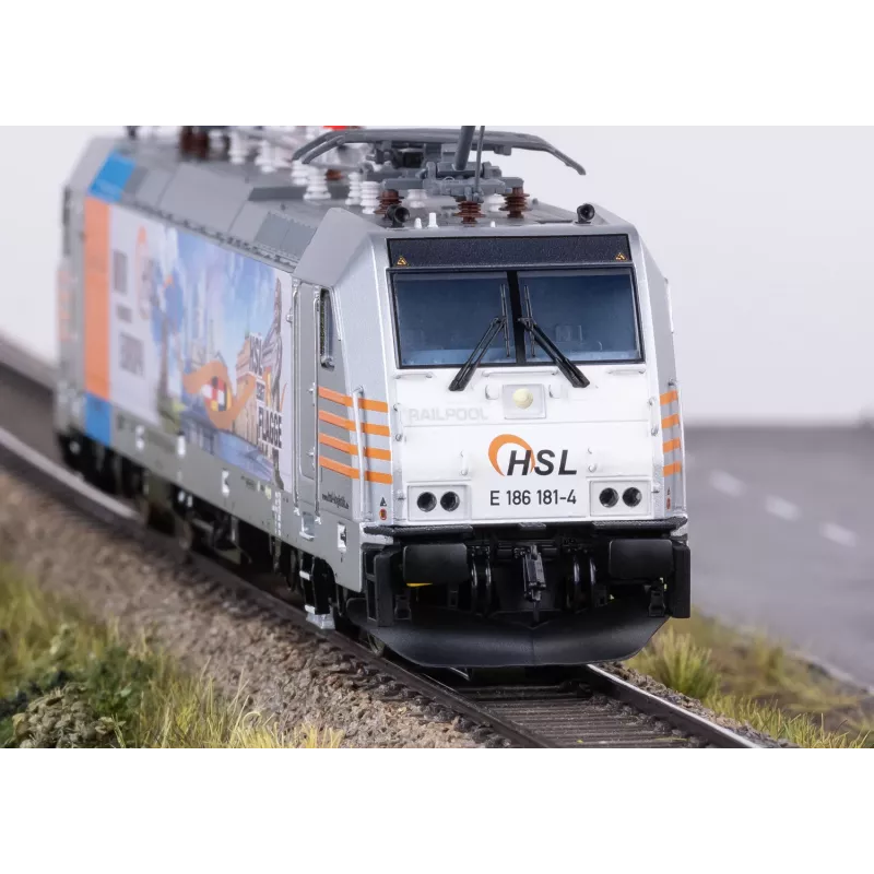 Märklin 38803 H0 sähköveturi BR 186 HSL Logistikilta
