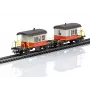 Märklin 46850 H0 SBB Sputnik liukuovivaunusarja, 2 vaunua