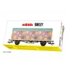 Märklin 048884 DRG G 10 katettu tavaravaunu H0 AC aikakausi II ruskea