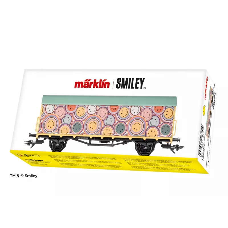 Märklin 048884 DRG G 10 katettu tavaravaunu H0 AC aikakausi II ruskea