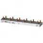 SIEMENS 5ST36760 tappikiskokisko 10mm² 1P+N 12 moduulia, 6 AFDD + 6 komponenttia