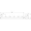 SIEMENS 5ST36760 tappikiskokisko 10mm² 1P+N 12 moduulia, 6 AFDD + 6 komponenttia