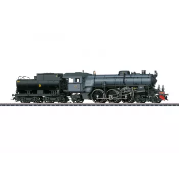 Märklin 39490 H0 pikajunan höyryveturi Bayerische S 3/6, liikennöintinumero 18 490, AC digitaalinen äänellä ja savulla