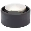 Wagner design yourself EH 5171 ovenpysäytin, sinkkivalu kumipuskurilla, Ø 5 cm, mattinikkeli/musta 15517111