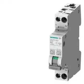 Siemens 5SL60166MC 2-napainen 16 A C-käyrä johdonsuojakatkaisija, 6 kA