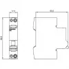 Siemens 5SL60166MC 2-napainen 16 A C-käyrä johdonsuojakatkaisija, 6 kA