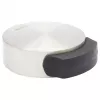 Wagner Design Yourself EH 5111 lattia-asennettava ovenpysäytin, sinkkipainevalu kumirenkaalla, satiinimetallinikkeli, 50 mm halkaisija (15511111)