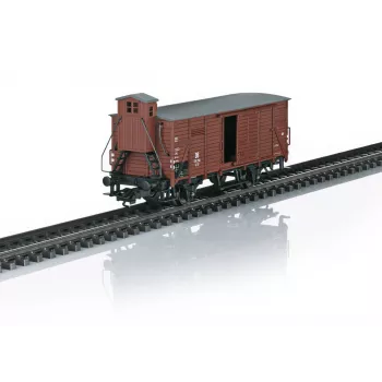 Märklin 48820 H0 G10 katettu tavaravaunu, Deutsche Bundesbahn, aikakausi III