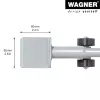 Wagner design yourself MM 4121 huonekalunnostin, hopea, 38 cm (20412101)