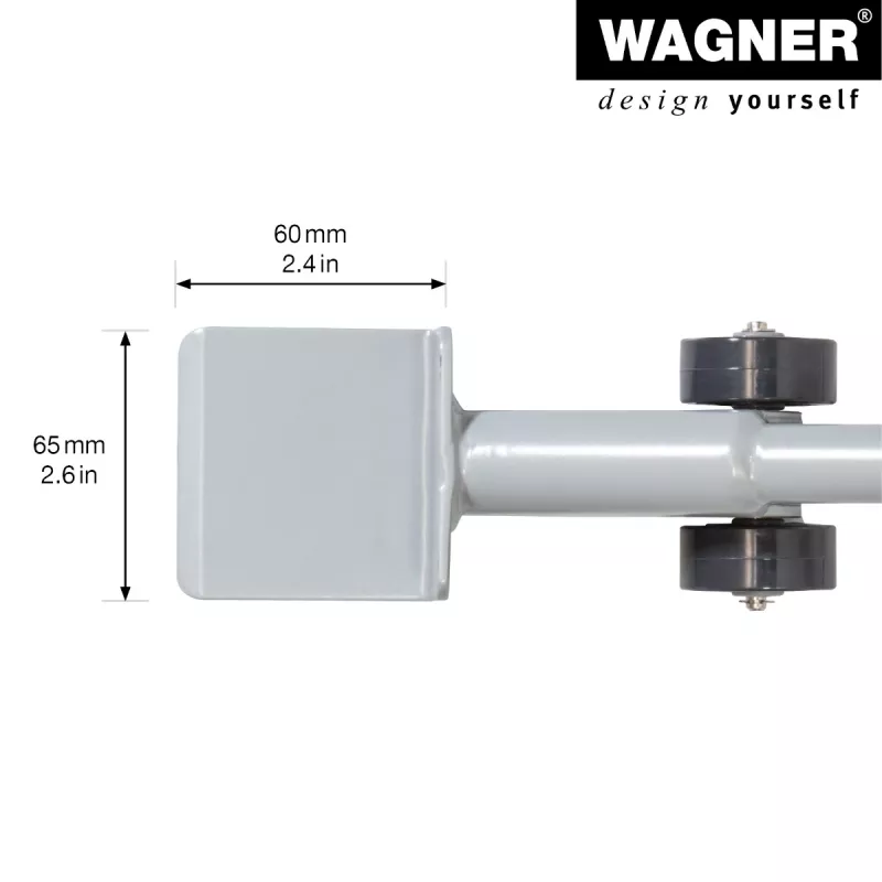 Wagner design yourself MM 4121 huonekalunnostin, hopea, 38 cm (20412101)