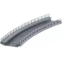 Märklin kaarirata sillanpylväälle H0-mittakaava harmaa 074623