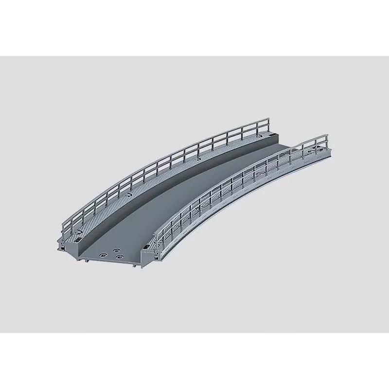Märklin kaarirata sillanpylväälle H0-mittakaava harmaa 074623