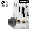 Wagner Design Yourself DOT naulakko GH 0202, 1 koukku, musta 17020221
