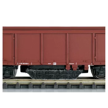 Märklin 86501 Z-raide kiskonpuhdistusvaunu - musta/punainen