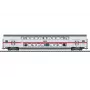 Märklin 43489 H0 IC2 kaksikerroksinen välivaunu DBpza 682.2, 2. luokka