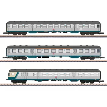 Märklin 087183 Z-mittakaava vaunusarja Karlsruher Kopf DB A