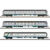 Märklin 087183 Z-mittakaava vaunusarja Karlsruher Kopf DB A