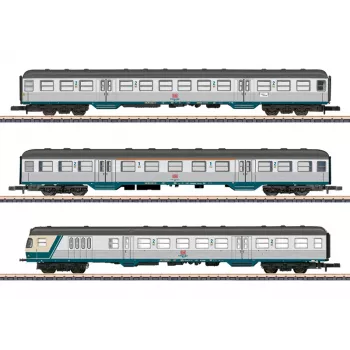 Märklin 087183 Z-mittakaava vaunusarja Karlsruher Kopf DB A