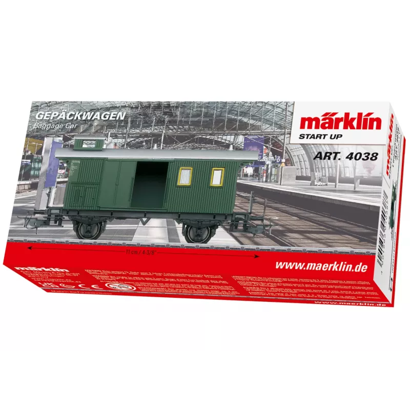Märklin 4038 H0 CIWL makuuvaunu
