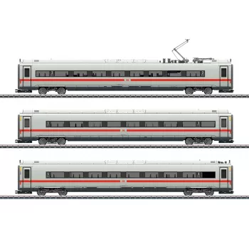 Märklin 43726 lisävaunusarja ICE 4:lle, H0-raide, harmaa