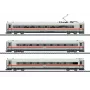 Märklin 43726 ICE 4:n lisävaunusarja, mittakaava HO, harmaa