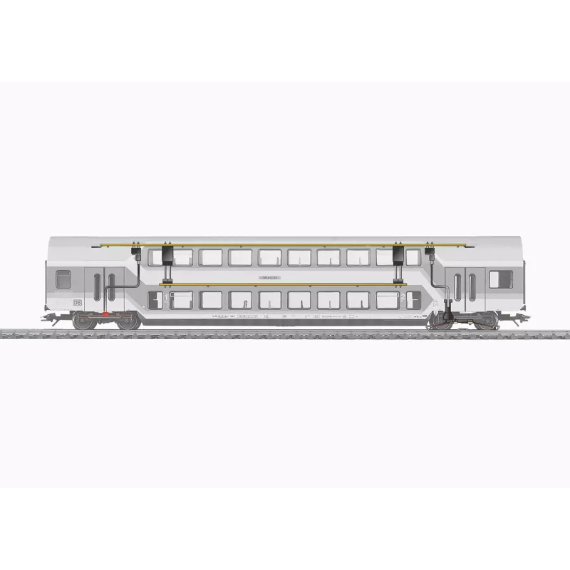 Märklin 73141 LED-sisävalaisu HO-vaunuille, lämminvalkoinen, harmaa