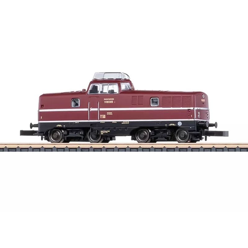 Märklin 088802 Z-raide V 80 dieselveturi DB aikakausi III