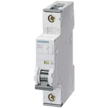 Siemens 5SY41057 johdonsuojakatkaisija 1-napainen C-käyrä 0,5A 10kA