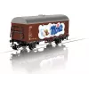Märklin 44252 H0 Gms 30 katettu tavaravaunu, aikakausi III, DB, ruskea