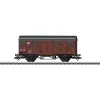 Märklin 44500 H0 katettu tavaravaunu jarrupolkimella, DB, aikakausi IV