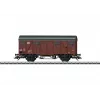 Märklin 44500 H0 katettu tavaravaunu jarrupolkimella, DB, aikakausi IV