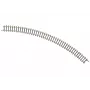 Märklin 8530 Z Miniclub kaareva kisko 45° R1 220 mm, 10 kpl