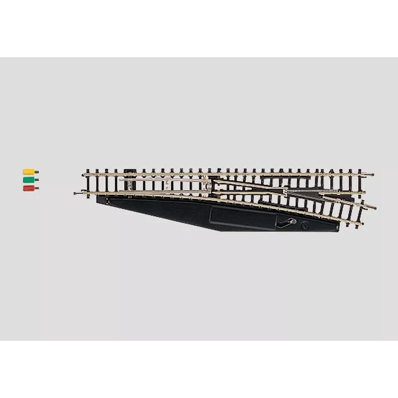 Märklin 8563 sähköinen oikea vaihde, Spur Z, Mini-Club, musta/keltainen