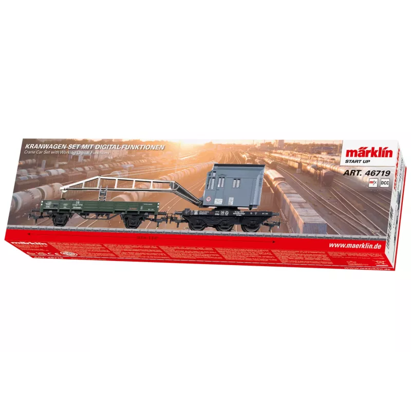 Märklin 46719 H0 digitaalinen DB rautatiekraana