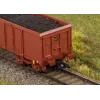 Märklin 046919 H0 AC katettu tavaravaunu Gms 30 Deutsche Bundesbahn aikakausi III
