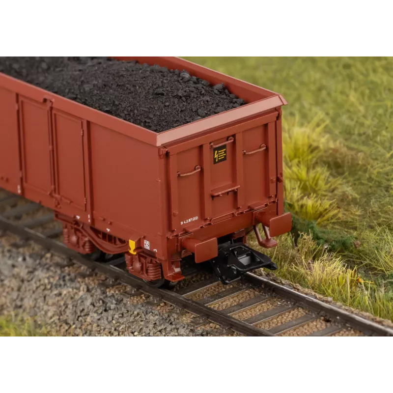 Märklin 046919 H0 AC katettu tavaravaunu Gms 30 Deutsche Bundesbahn aikakausi III